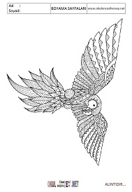 Zenteangle boyama sayfaları